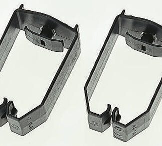 Clip fermacavi HellermannTyton in PVC, 35 x 36 x 20mm, col. Nero