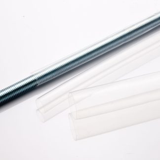 Guaina termorestringente RS PRO Ø 4.8mm, col. Trasparente, restringimento 2:1, L. 1.2m