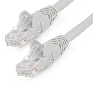 Cavo Ethernet Cat6 (U/UTP) StarTech.com, guaina in LSZH col. Grigio, L. 0.5m, Con terminazione