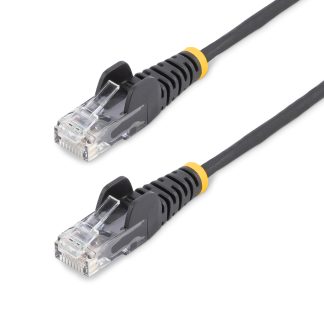 Cavo Ethernet Cat6 (U/UTP) StarTech.com, guaina in col. Nero, L. 2.5m, Con terminazione