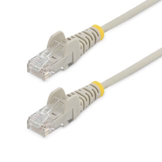 Cavo Ethernet Cat6 (U/UTP) StarTech.com, guaina in col. Grigio, L. 2.5m, Con terminazione