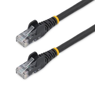 Cavo Ethernet Cat6 (U/UTP) StarTech.com, guaina in LSZH col. Nero, L. 7m, Con terminazione