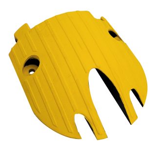 Canalina passacavi RS PRO, colore Giallo 1 x 45/2 x ø20mm, Ø interno 1 x 45mm, lunghezza 210mm, larghezza 210 mm Gomma