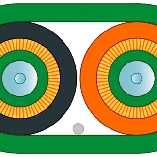 Fibra ottica a Modo multiplo Siemens, 2 conduttori di Ø 50/125μm