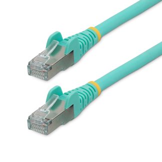 Cavo Ethernet Cat6a (Treccia) StarTech.com, guaina in LSZH col. Azzurro, L. 2m, Con terminazione