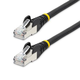 Cavo Ethernet Cat6a (Treccia) StarTech.com, guaina in LSZH col. Nero, L. 5m, Con terminazione
