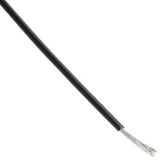 Cavo di collegamento apparecchiature Alpha Wire, 0,33 mm², 22 AWG, 300 V, 30m, Nero, UL1430