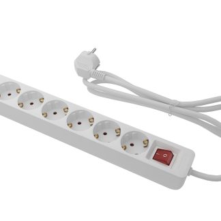 Cavo di prolunga RS PRO 1.5m, 6 prese, spina Schuko, 250 V, 16A