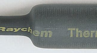 Guaina termorestringente TE Connectivity Ø 12mm, col. Nero, restringimento 2:1, L. 1.2m