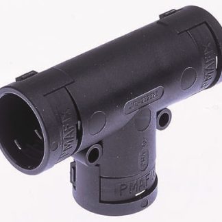 Raccordo per cavi PMA BVTD-232323GT BVTD-GT, Elemento a T in PA 6 Naturale, Nero, NW23 x 3, protezione IP66