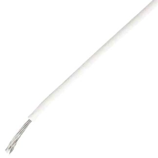 Cavo di collegamento apparecchiature TE Connectivity, 0,2 mm², 24 AWG, 600 V, 100m, Bianco