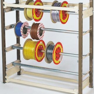 Rastrelliera per cavi RS PRO, Rack per cavi, in Acciaio, 4 ripiani, dimensioni 985 x 896 x 990mm