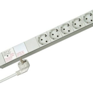 Connettore femmina di prolunga Kopp 2m, 5 prese, spina Schuko, 250 V c.a., 16A