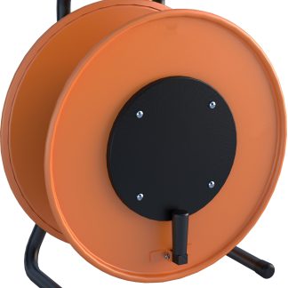 Avvolgicavo vuoto RS PRO, Avvolgicavo vuoto, in Acciaio, Ø max 6.5mm, lunghezza cavo 90m max, dimensioni (Dia.) 460 x