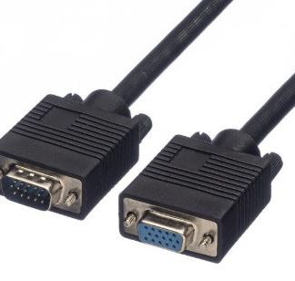 Cavo VGA Roline VGA Maschio/VGA Femmina, lungh. 10m, col. Nero