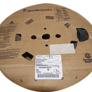 Guaina termorestringente TE Connectivity Ø 6.4mm, col. Nero, restringimento 2:1, L. 75m