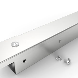 Canalina passacavi RS PRO in Acciaio inox 304, 50 mm x 50mm, L. 3m