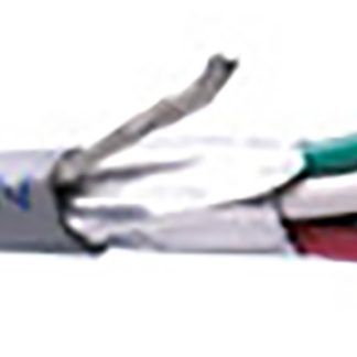 Cavo industriale multipolare schermato a 4 cond. 0,82 mm², 18 AWG, 300 V, Ø4.9mm, L. 100m