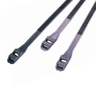 Fascette fermacavi RS PRO in Nylon 66, 132mm x 9mm, col. Nero