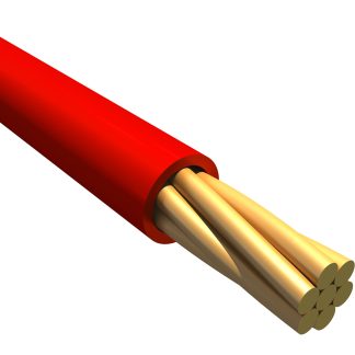 Cavo di collegamento apparecchiature Alpha Wire, 0,08 mm², 28 AWG, 600 V, 30m, Rosso, UL11028