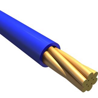 Cavo di collegamento apparecchiature Alpha Wire, 0,08 mm², 28 AWG, 600 V, 30m, Blu, UL11028