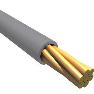 Cavo di collegamento apparecchiature Alpha Wire, 0,08 mm², 28 AWG, 600 V, 30m, Grigio, UL11028