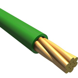 Cavo di collegamento apparecchiature Alpha Wire, 0,33 mm², 22 AWG, 600 V, 30m, Verde, UL11028