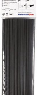 Guaina termorestringente HellermannTyton Ø 12mm, col. Nero, restringimento 3:1, L. 200mm