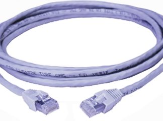 Cavo Ethernet Cat6 (STP) HellermannTyton, guaina in LSZH col. Grigio, L. 2m, Con terminazione