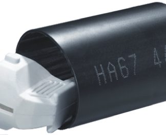 Guaina termorestringente HellermannTyton Ø 50.8mm, col. Nero, restringimento 6:1, L. 1.2m, adesiva