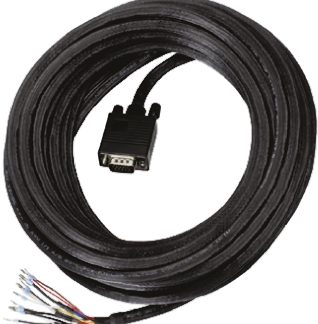 Cavo VGA RS PRO VGA Maschio/Senza terminazione, lungh. 50m, col. Nero