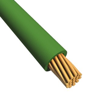 Cavo di collegamento apparecchiature Alpha Wire, 0,08 mm², 28 AWG, 600 V, 305m, Verde, UL11028