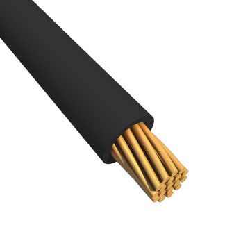 Cavo di collegamento apparecchiature Alpha Wire, 0,75 mm², 18 AWG, 600 V, 305m, Nero, UL11028