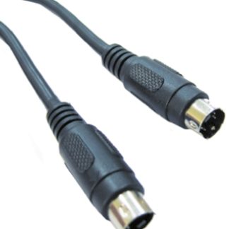 Cavo preassemblato Mini-DIN 20m, maschio, maschio Nero