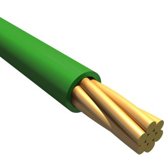 Cavo di collegamento apparecchiature Alpha Wire, 0,52 mm², 20 AWG, 300 V, 30m, Verde, ISO 6722