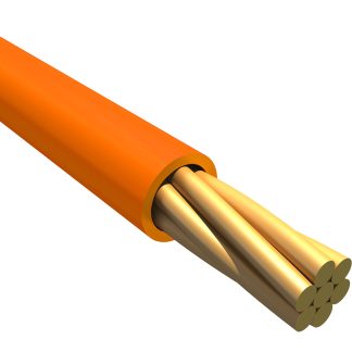 Cavo di collegamento apparecchiature Alpha Wire, 0,08 mm², 28 AWG, 300 V, 30m, Arancione, ISO 6722