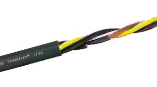 Cavo di potenza non schermato a 5 cond. 2,5 mm², 13 AWG, 1 kV, 600 V, Ø11.5mm, L. 25m