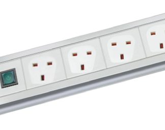 Connettore femmina di prolunga brennenstuhl 1.8m, 4 prese, spina tipo G - UK, 230 V, 13A