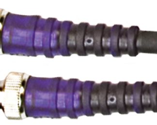 Cavo coassiale SDI Van Damme RG6/U, BNC / BNC, L. 1m, 75 Ω, col. Nero