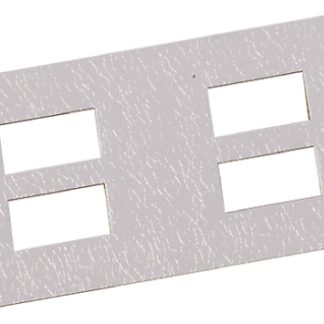 Modulo dati per scatola da pavimento Legrand, 4 compartimenti x 75 mm