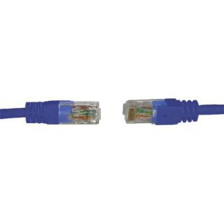 Cavo Ethernet Cat6 (U/UTP) RS PRO, guaina in LSZH col. Blu, L. 20m, Con terminazione