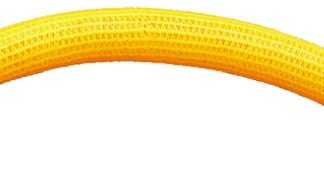 Guaina per cavi intrecciata Alpha Wire in PET, Ø 12.7mm, L. 15m, col. Arancione