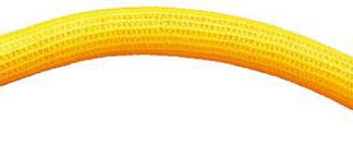 Guaina per cavi intrecciata Alpha Wire in PET, Ø 3.18mm, L. 15m, col. Arancione