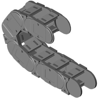 Canalina passacavi Igus, 168 mm x 54mm, L. 1m