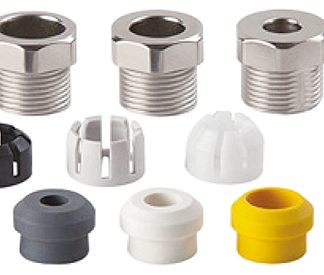 Kit passacavi Bulgin, in Metallo, filetto PG13.5, Ø cavo 13mm - 15mm max