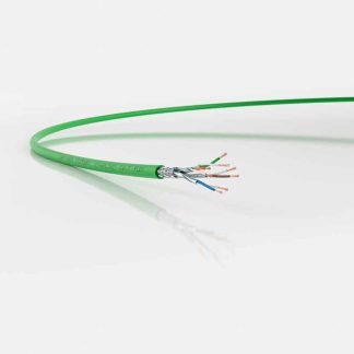 Cavo Ethernet Cat7 (SF/FTP) Lapp, guaina in PUR col. Verde, L. 50m, Senza terminazione