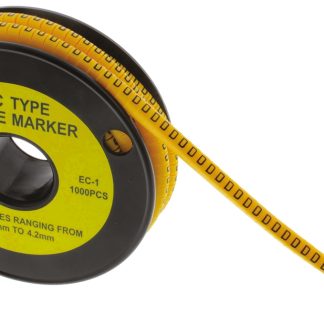 Segnacavo RS PRO A scorrimento, Ømin 3mm, Ømax 4.2mm, lunghezza 4mm, confez. da 1000pz No D