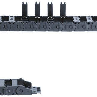 Canalina passacavi Igus in Igumid GLW, 119 mm x 35mm, L. 1m, curvatura min. 125 mm