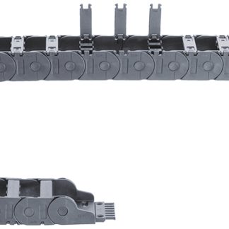 Canalina passacavi Igus, 91 mm x 50mm, L. 1m, curvatura min. 100 mm