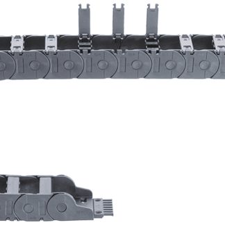 Canalina passacavi Igus, 116 mm x 50mm, L. 1m, curvatura min. 150 mm